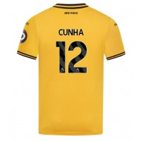 Wolves Matheus Cunha #12 Domáci futbalový dres 2024-25 Krátky Rukáv